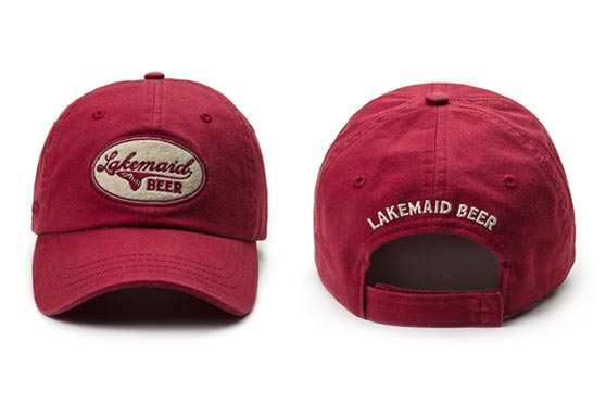 Lakemaid hat, red