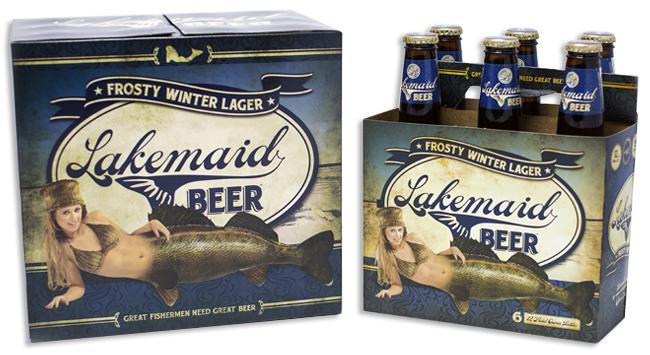 Lakemaid Beer, Frosty Winter Lager